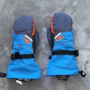 OR Outdoor Research kids boys girls Adrenaline mitts mittens S/4